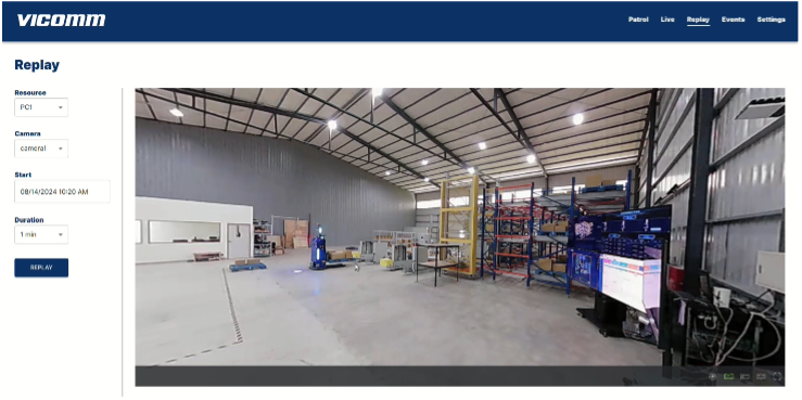 Replay 影像回放功能